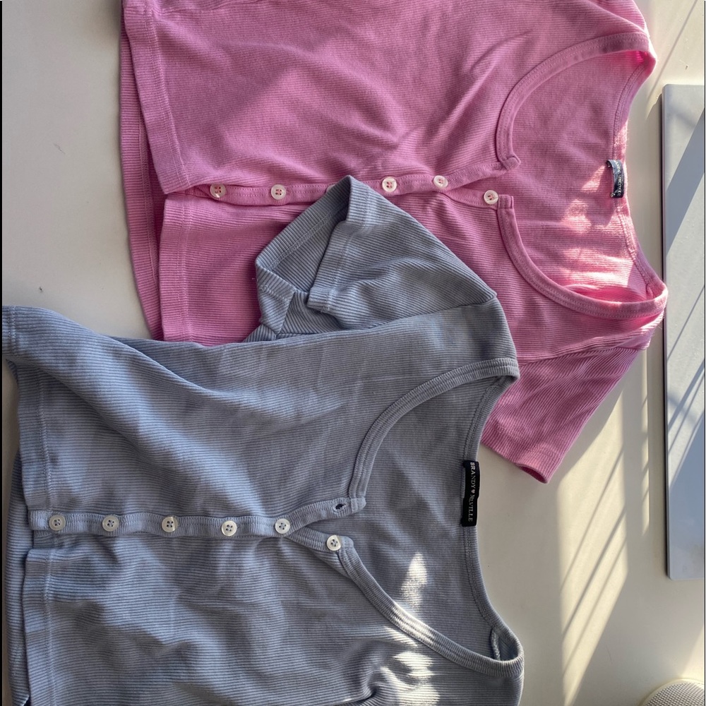 Brandy Meville Button Down Tops